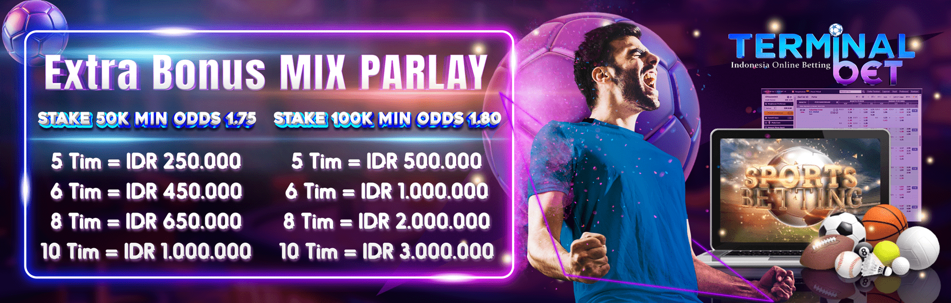 PROMO EVENT MIXPARLAY TERMINALBET